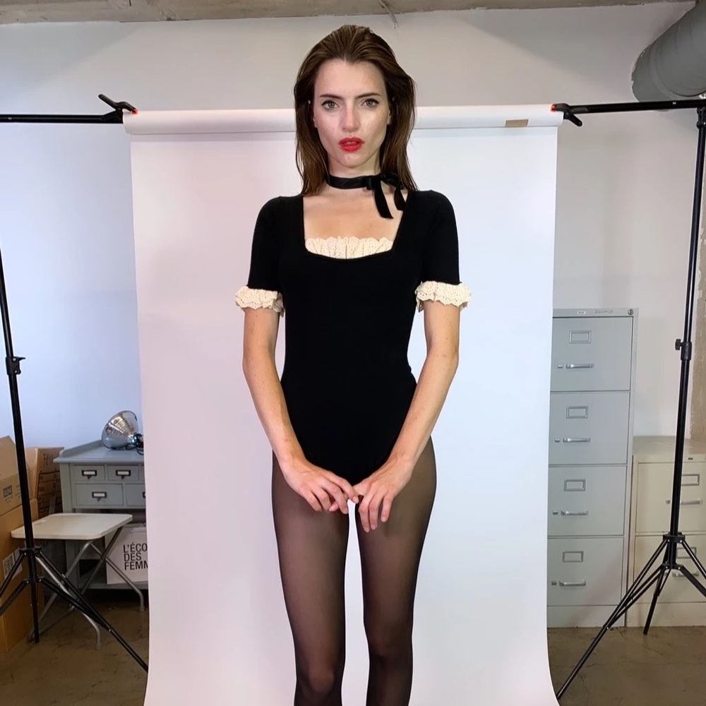 L’ecole des femmes French Maid bodysuit